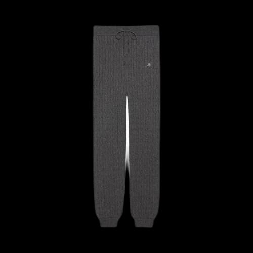 Gucci Woven Cashmere Joggers Black