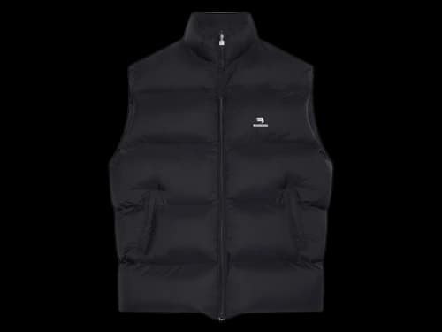 Balenciaga Sporty B Cosy Gilet Black/White
