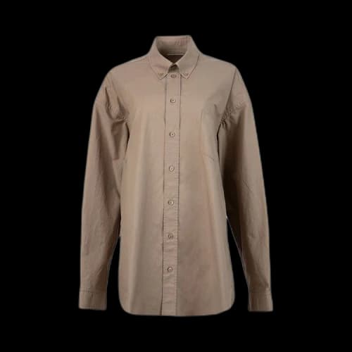 Balenciaga Back Slit Shirt 'Sahara Beige'