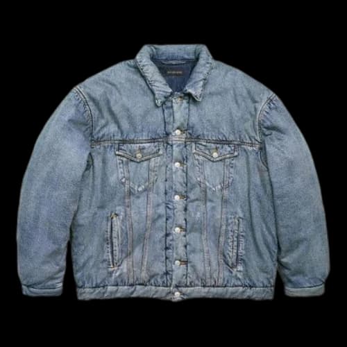 Balenciaga Padded Jacket 'Light Blue'