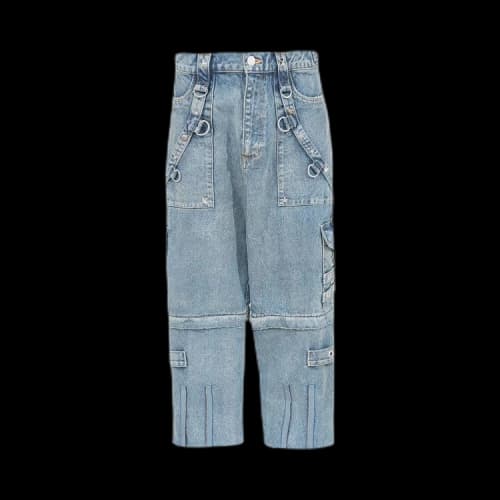 Balenciaga Raver Baggy Pants 'Pale Blue'