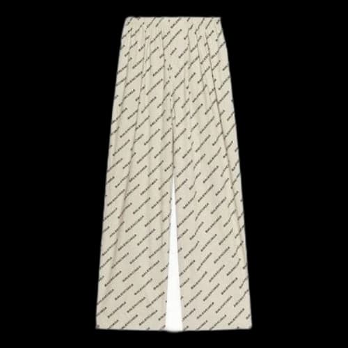 Balenciaga Year Of The Tiger Typo Pyjama Pants 'Beige'