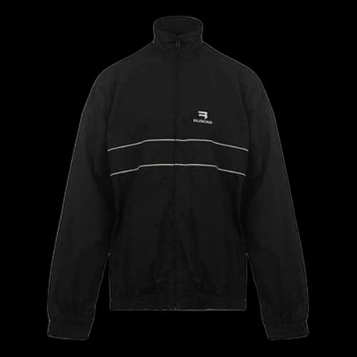 Balenciaga Sporty B Tracksuit Jacket 'Black'