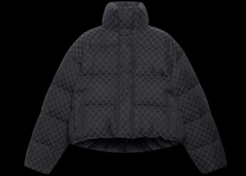 Gucci x Balenciaga Womens The Hacker Project Hacker BB Puffer Jacket Black