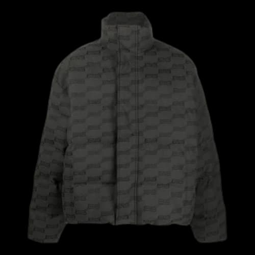 Balenciaga BB Monogram Puffer Jacket 'Black'