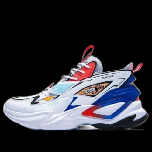 361 Degrees x Gundam Seed Casual Shoes 'White Blue Red' (Women's)
