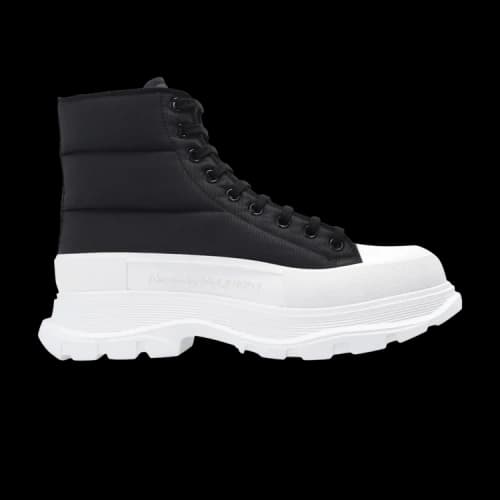 Alexander McQueen Tread Slick Boot 'Black White Nylon'