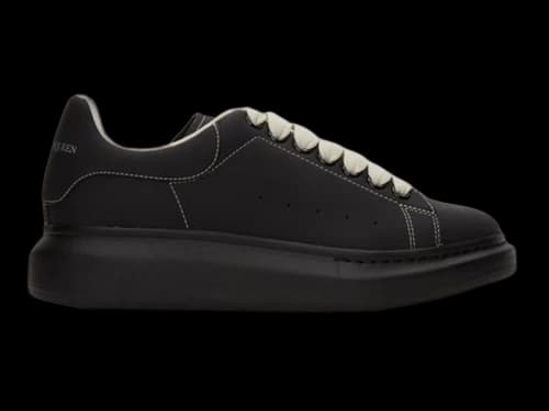 Alexander McQueen Oversized Black Ivory