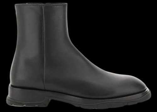 Alexander McQueen Slim Tread Boot Black