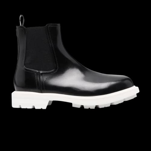 Alexander McQueen Chelsea Boot 'Black White'