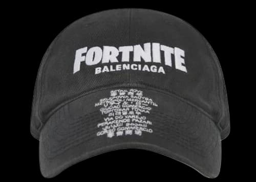 Balenciaga x FORTNITE©2021 Cap Black