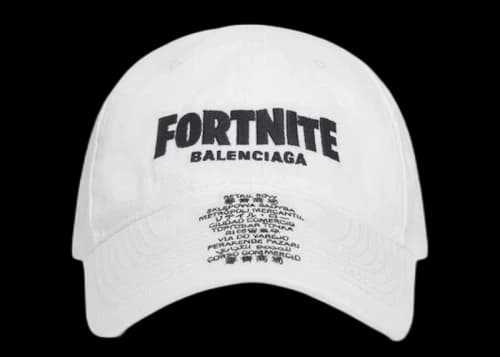 Balenciaga x FORTNITE©2021 Cap White