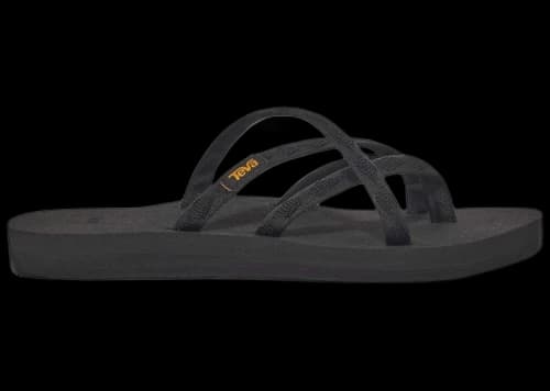 Teva Olowahu Flip-Flop Mix B Black On Black (Women's)