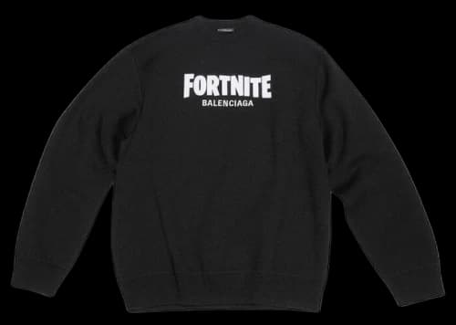 Balenciaga x FORTNITE©2021 Sweater Black