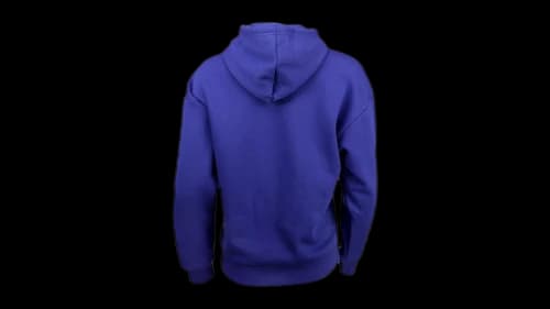Puma Women's Tonal Script Hoodie Lapis Lazuli