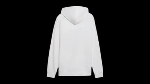 Puma Essentials Elevated Pullover Hoodie White