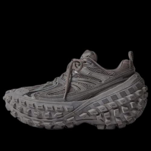 Balenciaga Bouncer Defender Screw Sneakers 'Grey' (Women's)