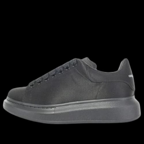 Alexander McQueen Oversized Sneaker 'Triple Black' (Women's)