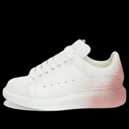 Alexander McQueen Oversized Sneakers 'White Pink' (Women's)