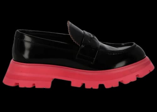 Alexander McQueen Wander Loafer Black Pink (Women's)
