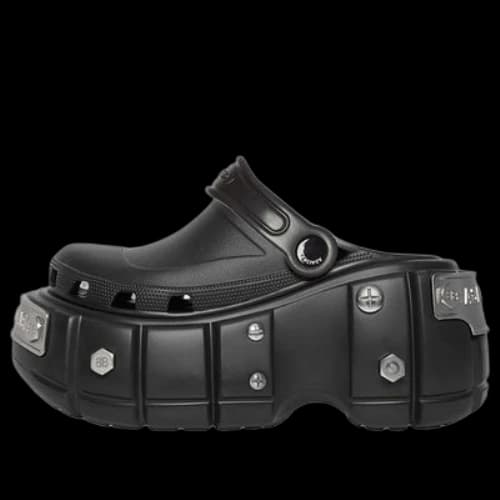 Balenciaga Hardcrocs Slide x Crocs 'Black'
