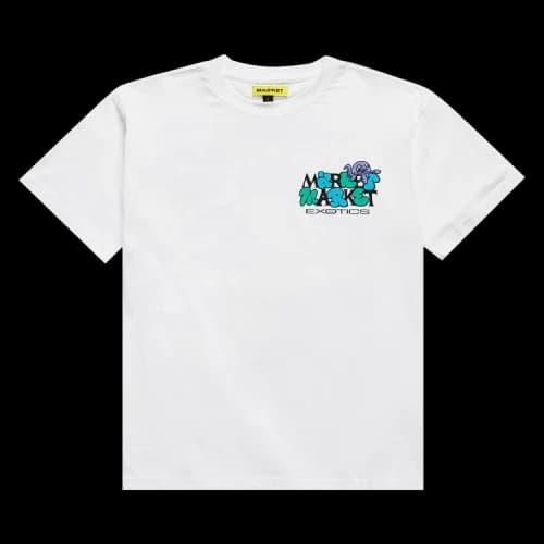 Market Exotic Automobile Tee 'White'