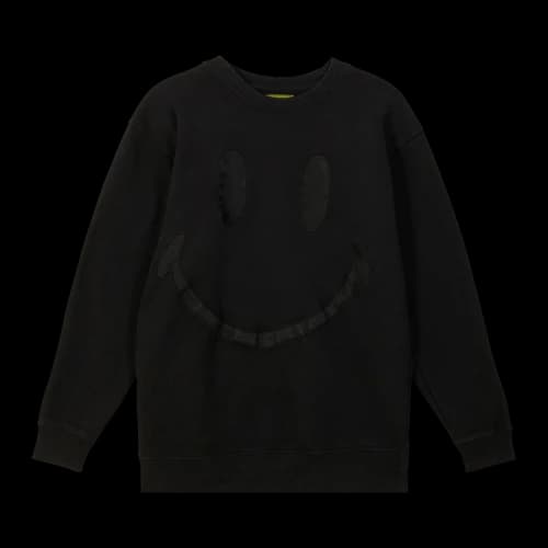 Market Smiley Oversized Crewneck 'Black'
