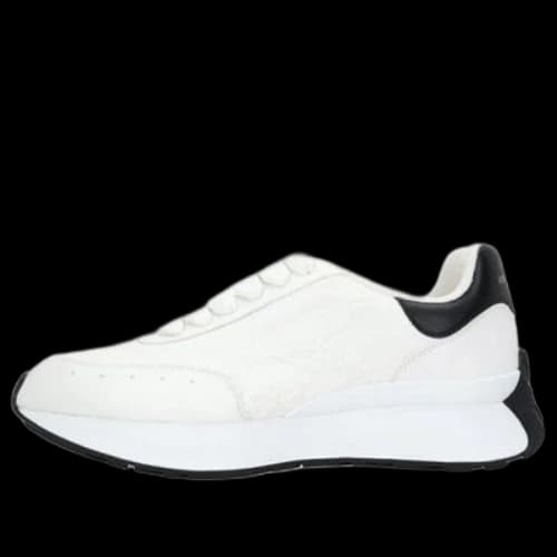 Alexander McQueen Sprint Runner 'White Black' (Women's)