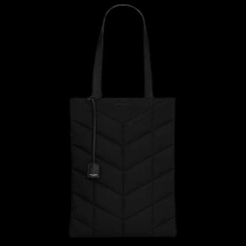 Saint Laurent Puffer Tote Bag 'Black'