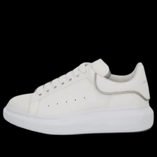 Alexander McQueen Oversized Low-Top Sneakers 'Beige White'