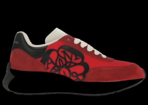 Alexander McQueen Sprint Runner Lust Red