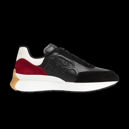 Alexander McQueen Sprint Runner 'Black Burgundy'