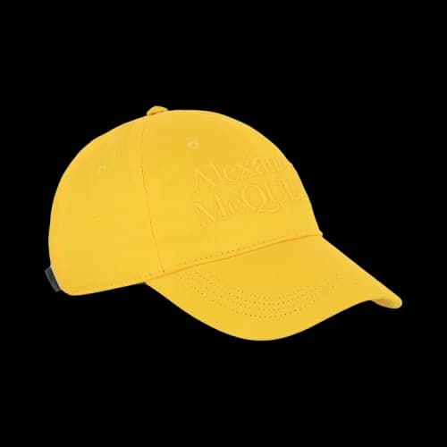 Alexander McQueen Embroidered Logo Baseball Hat Sun