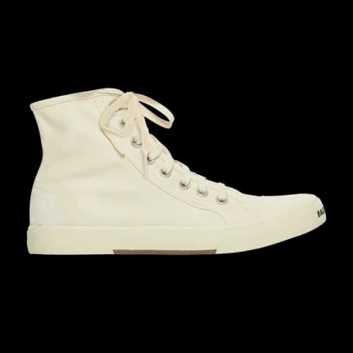 Balenciaga Paris High 'Destroyed - White'