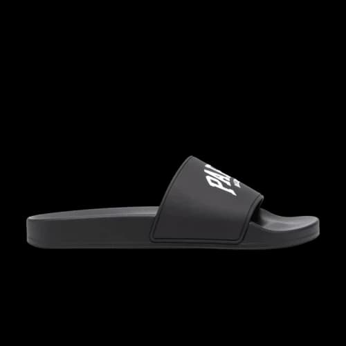 Balenciaga Pool Slides 'Cities Paris - Black' (Women's)