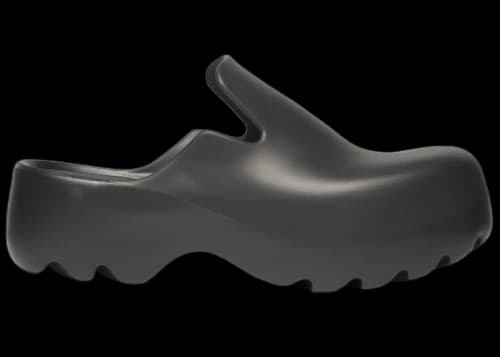 Bottega Veneta Rubber Flash Clog Black
