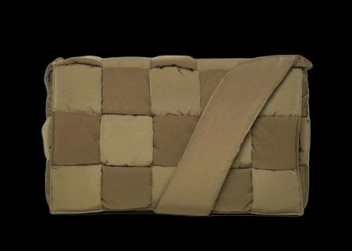 Bottega Veneta Cassette Maxi Intrecciato Mud