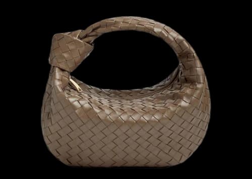 Bottega Veneta Teen Jodie Taupe Grey
