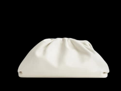 Bottega Veneta Teen Pouch White