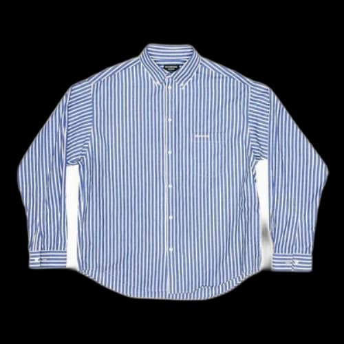 Balenciaga BB Corp Shirt 'Blue'