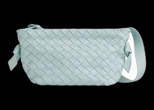 Bottega Veneta Tie Teal Washed