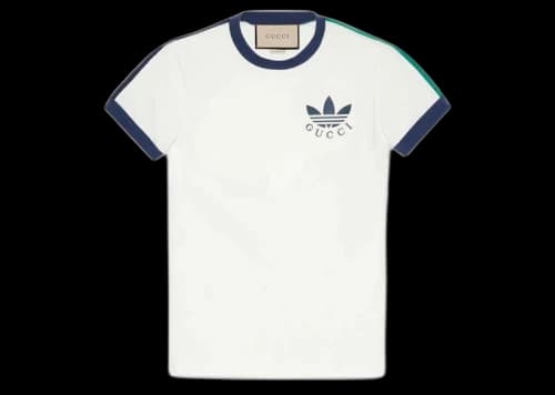 Gucci x Adidas Logo T-Shirt White