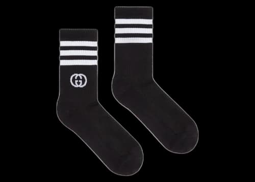 Gucci x adidas Ankle Socks Black/White