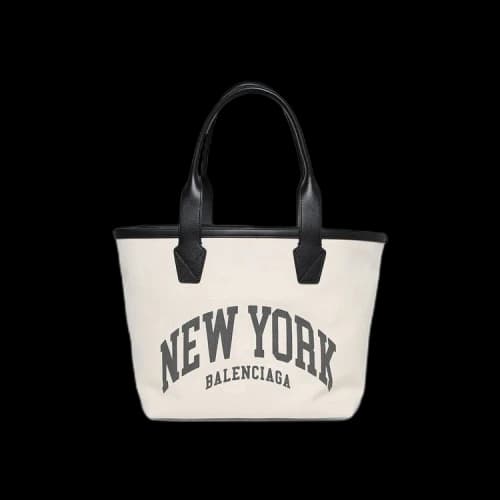 Balenciaga Cities New York Jumbo Small Tote Bag 'Natural'
