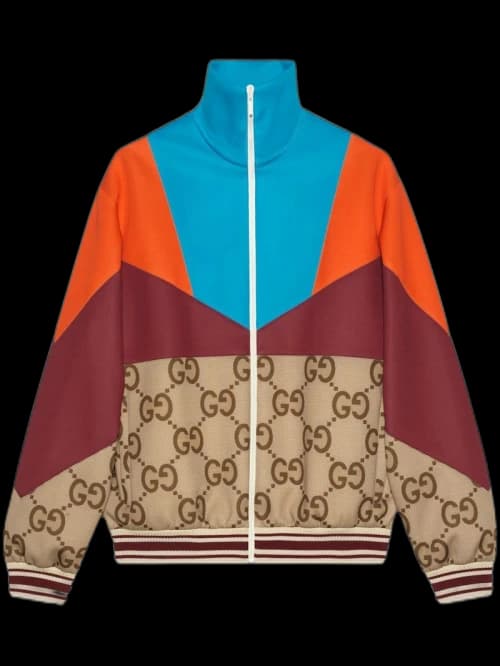 Gucci Colour-Block Track Jacket Multicolour