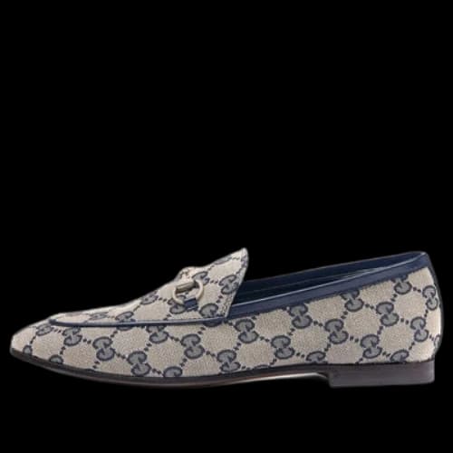 Gucci Jordaan GG loafer 'Beige Blue' (Women's)