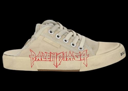 Balenciaga Paris Mule Graffiti White Red Black (Women's)