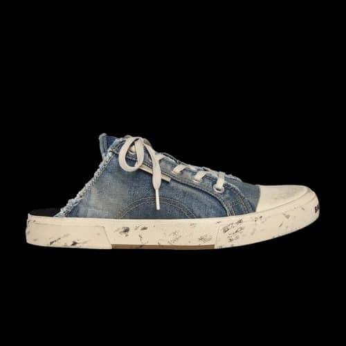 Balenciaga Paris Sneaker Mule 'Destroyed - Denim'