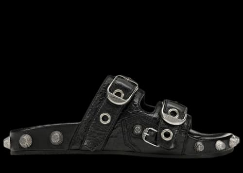 Balenciaga Cagole Sandals Black