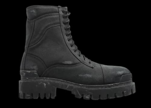 Balenciaga Combat Strike 20mm Boot Black